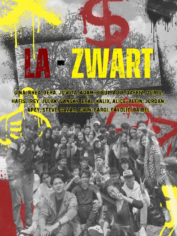 LA — ZWART