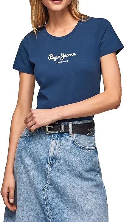 *****🖤***** **Pepe Jeans New Virginia SS N T-Shirt para Mujer**[.](https://m.media-amazon.com/images/I/81dkpe5vRGL._AC_SY741_.jpg)[#Amazon](?q=%23Amazon)