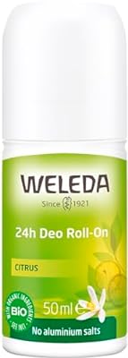 Weleda - Desodorante Roll-On de Citrus Neutraliza y Previene los Olores Corporales Desagradables 24h de Protección Unisex 100% Natural Sin …