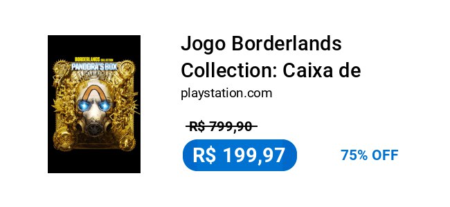 **[Parcelado] Jogo Borderlands Collection: Caixa de …