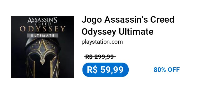 **[Parcelado] Jogo Assassin's Creed Odyssey Ultimate …