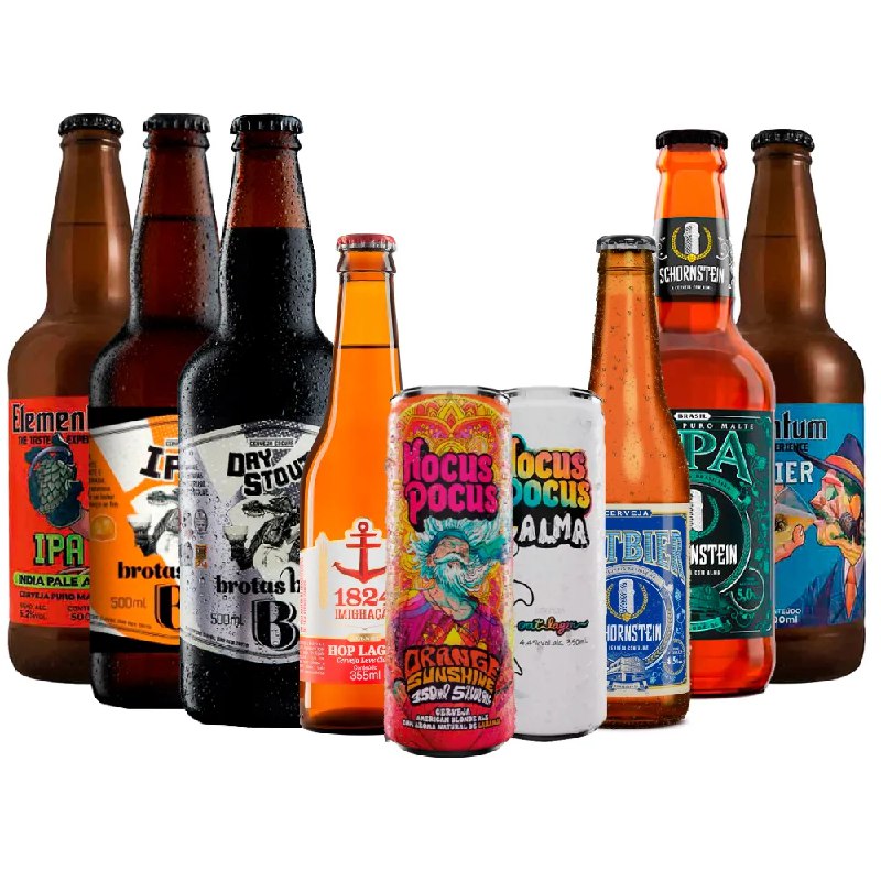 **Kit Cerveja Artesanal Explorador Leve 9 …