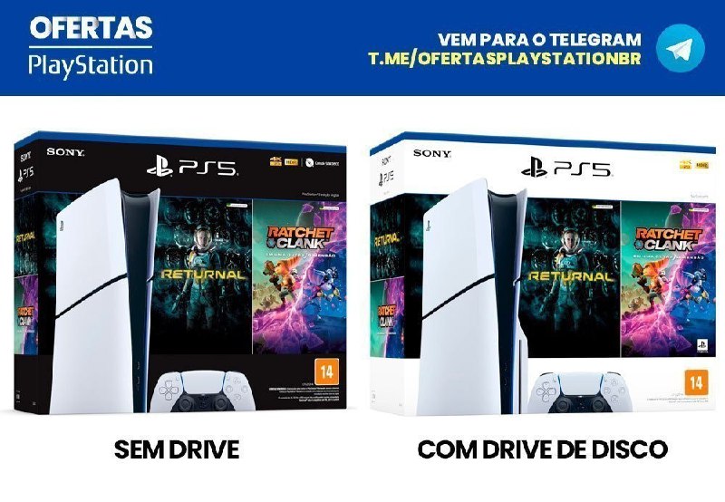 *****🔥***Bundle console PS5 + 2 Jogos** …