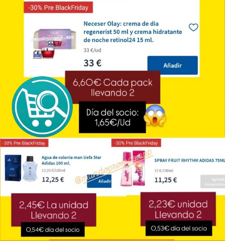 ***🚨*****VUELVEN!! Colonias Adidas y estuches de …