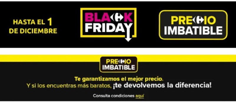 ***🛒*****Black Friday de Carrefour. OJO porque …