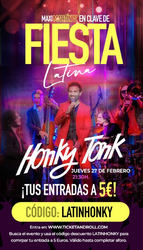 OFERTA ESPECIAL CONCIERTO JAZZ LATINO MAXI …