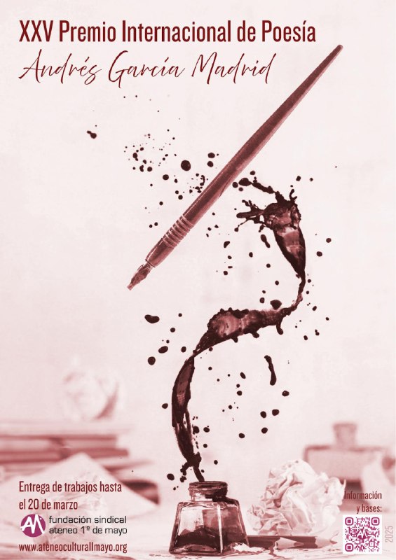 XXV PREMIO INTERNACIONAL DE POESÍA ANDRÉS …