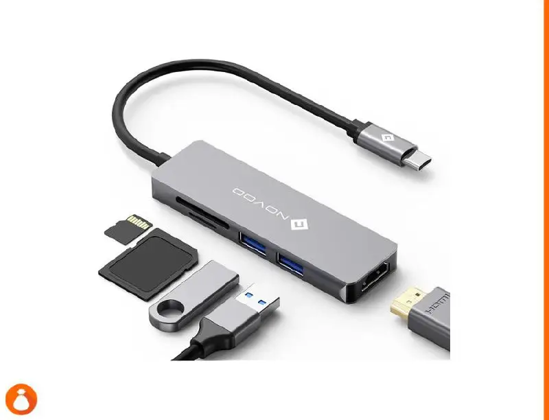 [⁣](https://images.zbcdn.ovh/images/1008990618/80991713857527666.jpg)***🔥*** **NOVOO USB C Hub 5 in 1 alluminio con adattatore HDMI 4K**