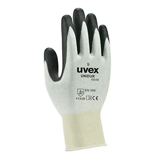 Uvex Guanti HPPE/PU-glove Unidur 6648 Unisex …