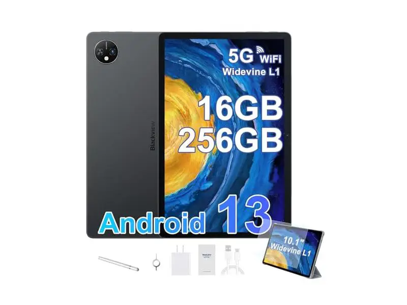[.](https://www.computermind.it/img/51ZhxCvZhQL._SL500__5.jpg)***🔥****Android 13 Tablet 10 Pollici ,Blackview Tablet 256GB ROM +16GB RAM,MTK MT8788 Octa-Core,13MP+5MP,7680mAh,Face ID/OTG/BT/5G WiFi/Type-C/3.5mm Headphone Jack Tablet con Penna …
