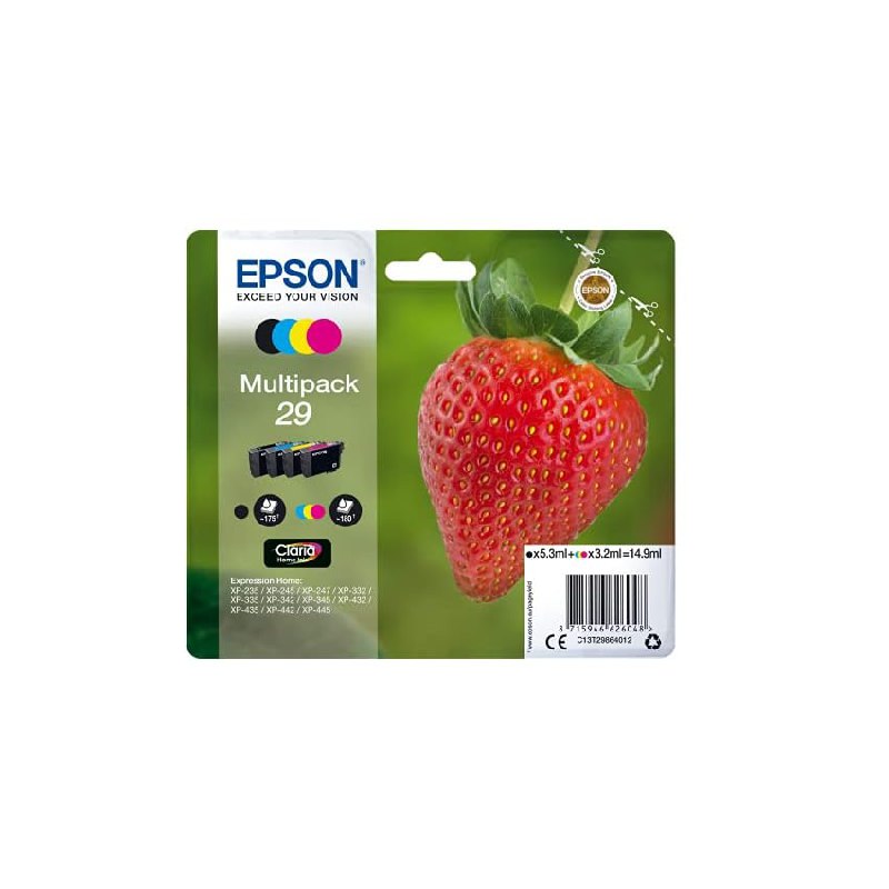 [⁣](https://images-na.ssl-images-amazon.com/images/I/513SQ5NxfsS._SS850.jpg)***🔥*****Stampanti Epson Serie 29: Cartucce Fragola**