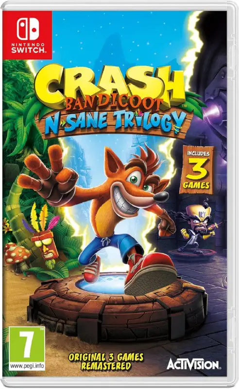 **Crash Bandicoot N'Sane Trilogy - Nintendo …