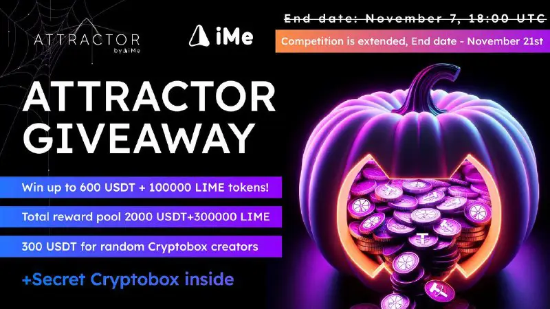 **Attractor giveaway continues!**