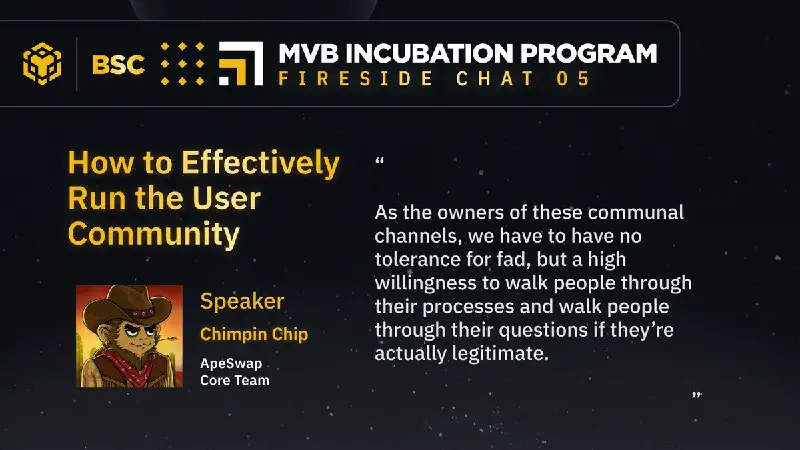 [#MVB](?q=%23MVB) Incubation Program: Fireside Chat 05 Review