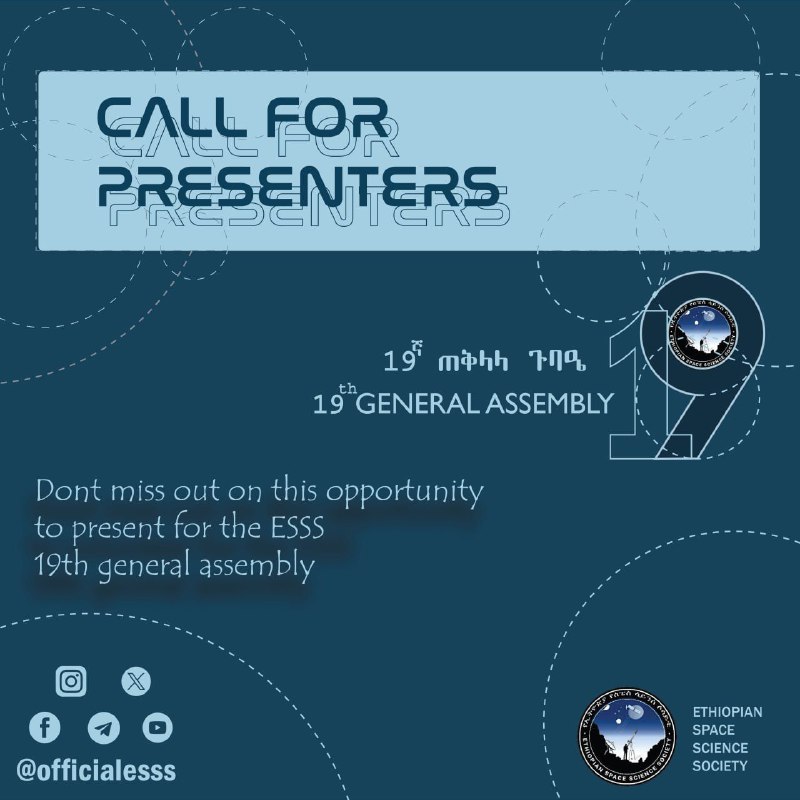 **Call for Youth Presenters for the …