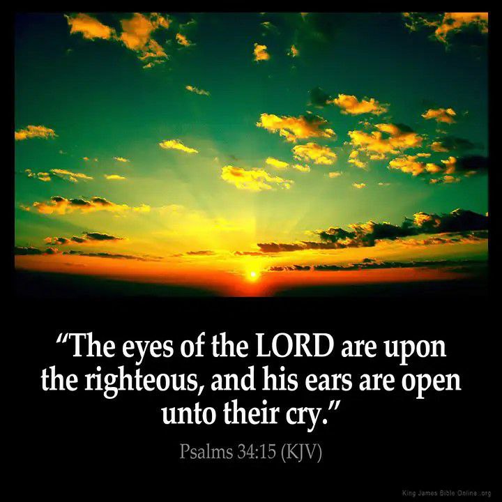 "The eyes of the LORD are …