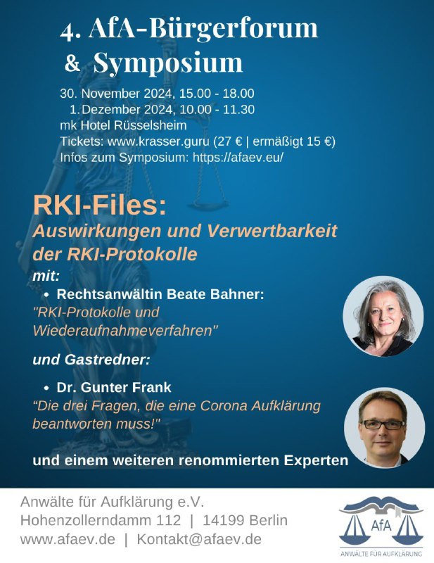 **4.AfA-Bürgerforum &amp; Symposium