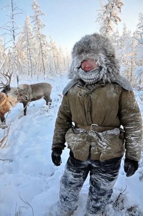 Тяжелейший труд в тайге…