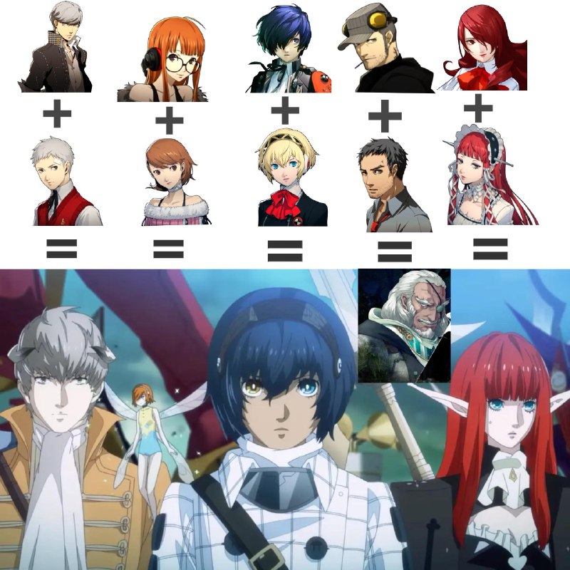 Instead of fusing persona let’s fuse …