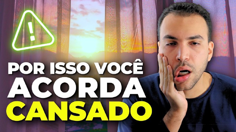 Como ACORDAR SEM SONO e COM …