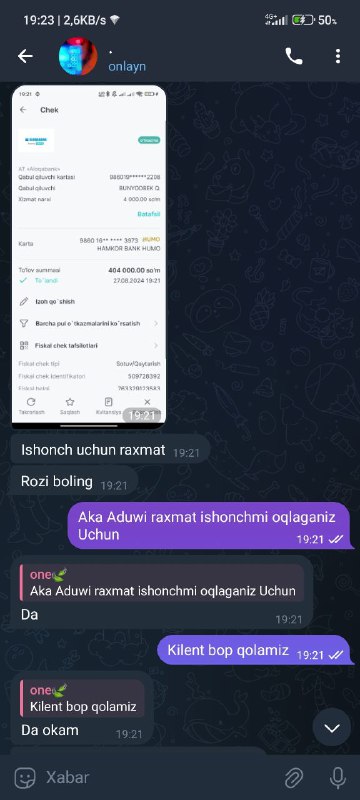 Aduwi Raxmat aka Joniz Sog' bosin