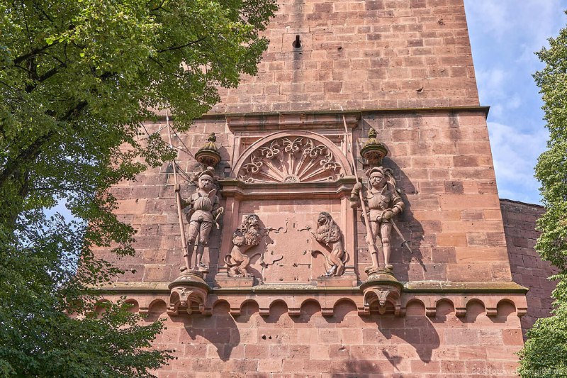 Heidelberger Schloss, Heidelberg, Germany (Built: c.1214, …