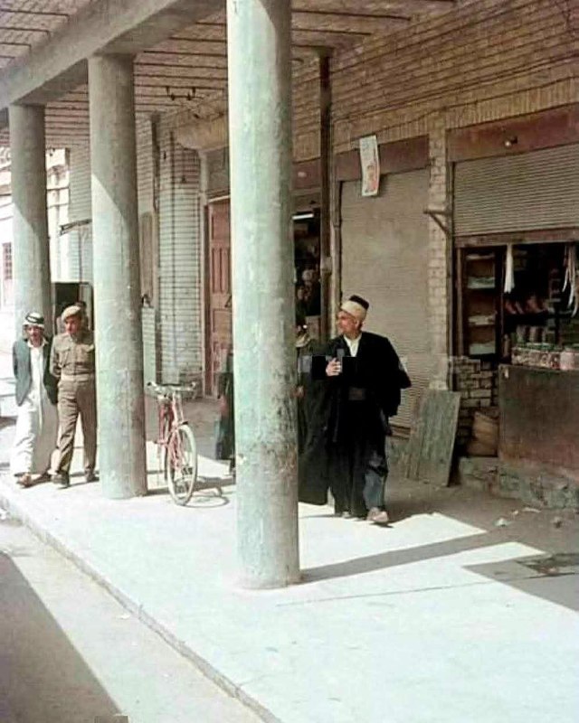 أحد شوارع كربلاء - السبعينيات.