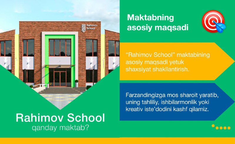 ***Rahimov School maktabi biologiya, kimyo va …