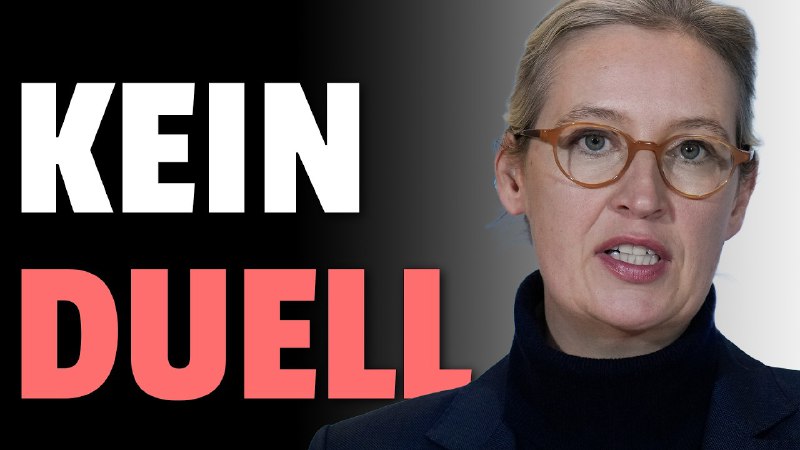 ***💥***LEAK! Scholz soll Kanzlerduell mit Weidel …