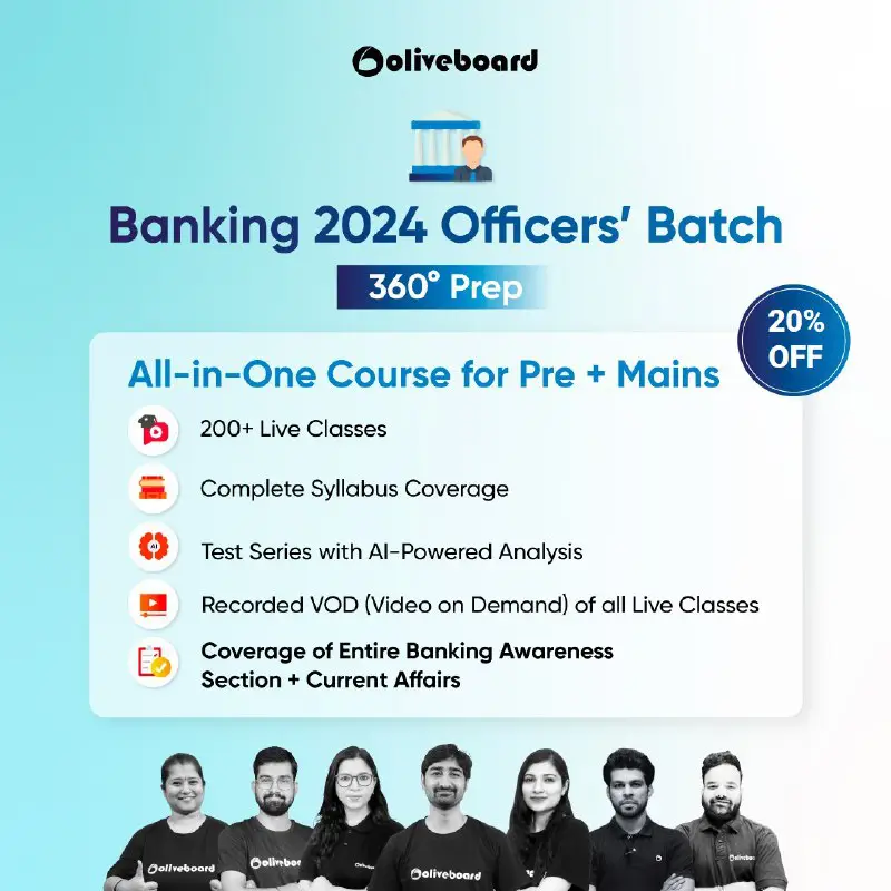*****🚀*** Launching Banking 2024 Officers' Batch**