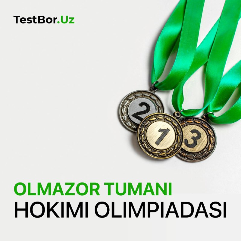 **Olmazor tumani hokimi olimpiadasi**