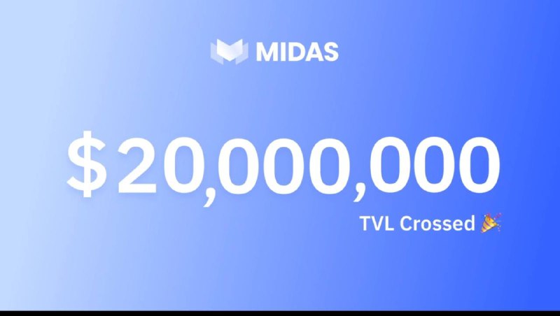 ពេលនេះ $Midas raised funds បាន 20M …