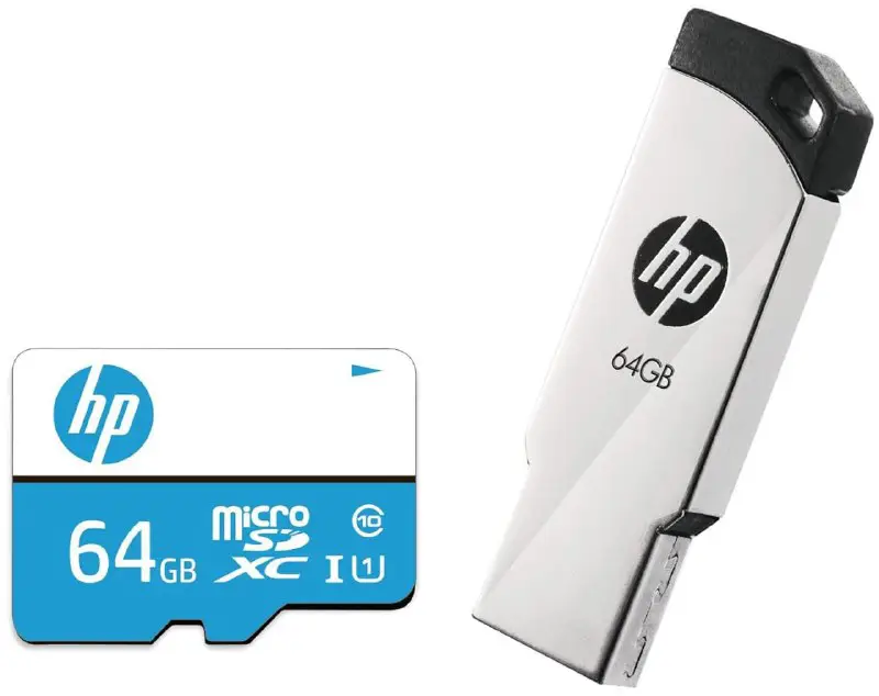 ***✅*** HP 64GB Class 10 MicroSD …