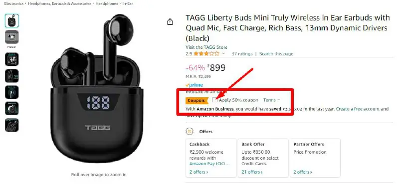 Loot : TAGG Liberty Earbuds @ …