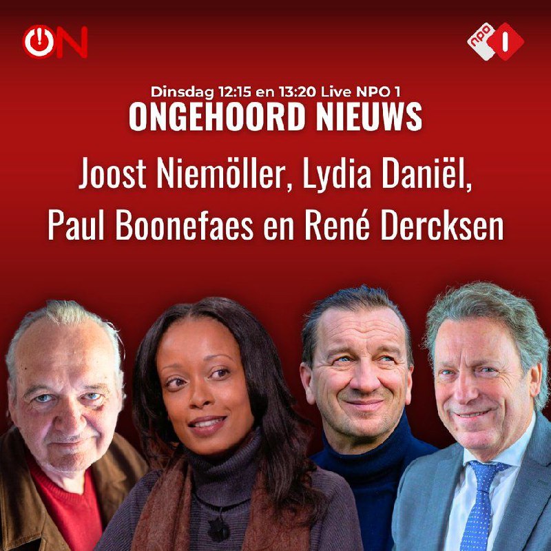 Di 10 dec in [#OngehoordNieuws](?q=%23OngehoordNieuws):