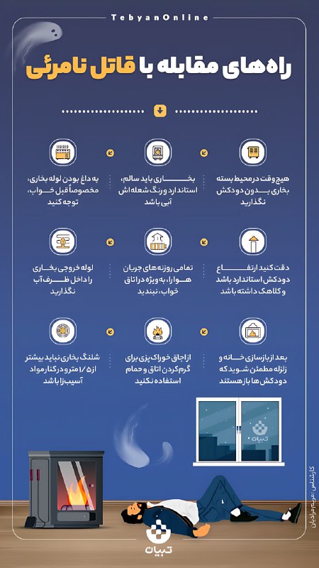 *****?*** مراقب گازگرفتگی؛ قاتل نامرئی این …