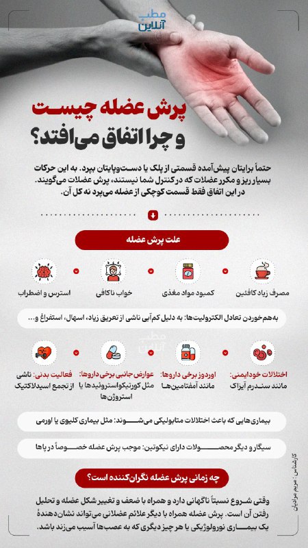 ***⭕️*** **پرش عضله چیست و چرا …