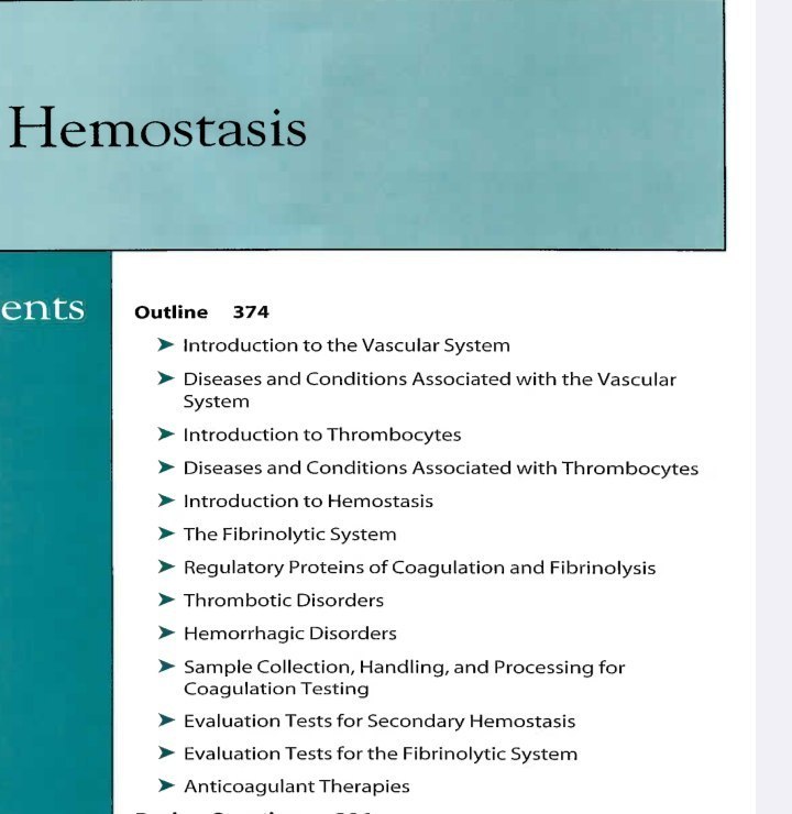 ترقبوا قريبا كورس Hemostasis ***??***