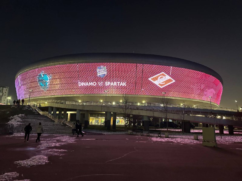 Ташкентская Хумо-арена готовится принять московский Спартак …