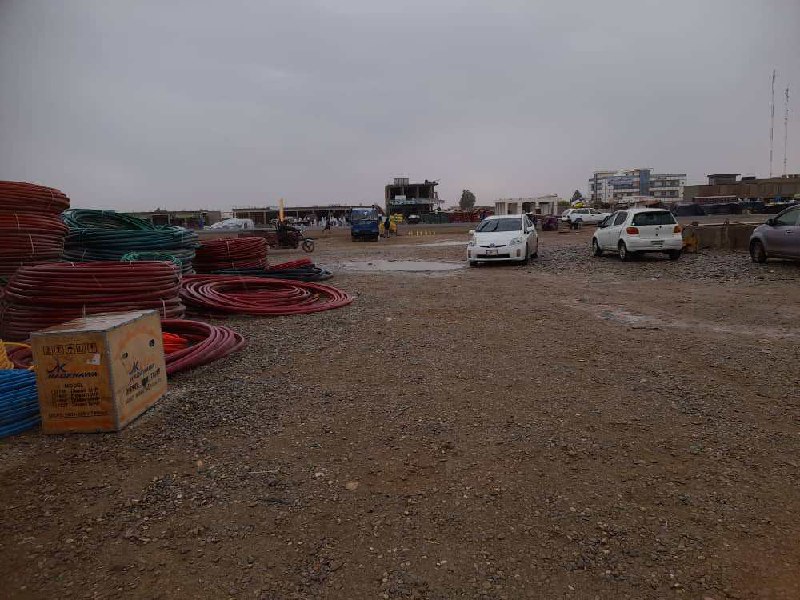 بارش باران در ولسوالی دلارام
