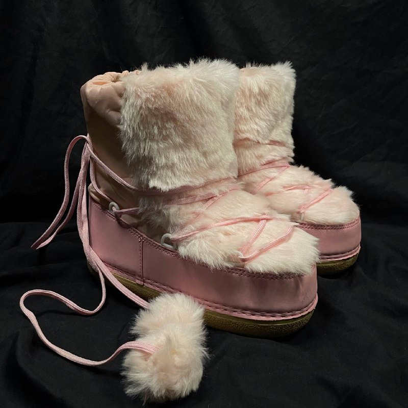 ***Fur Boot*