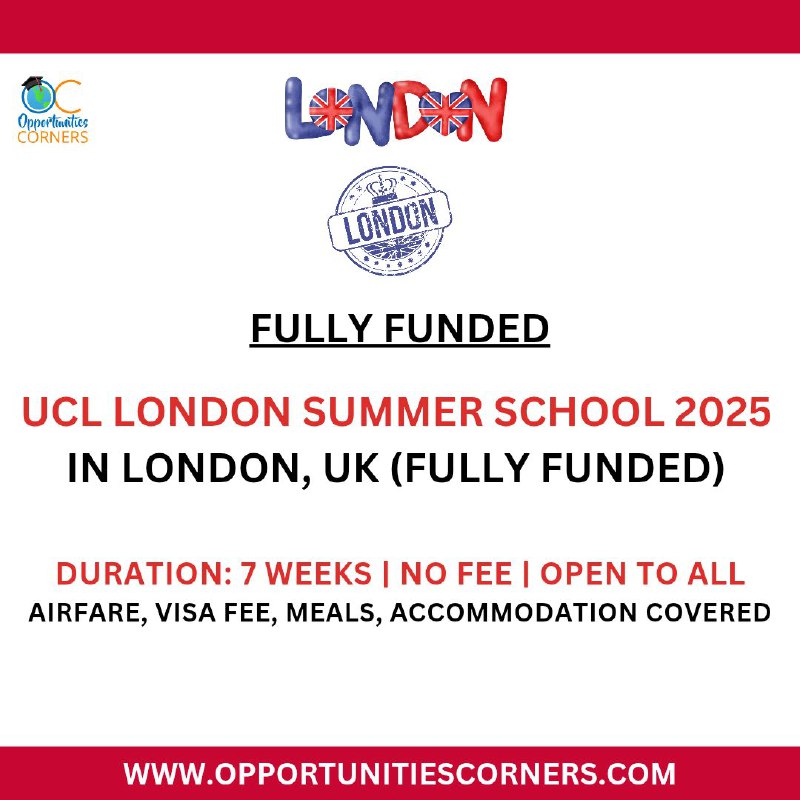 UCL London Summer School 2025 in …