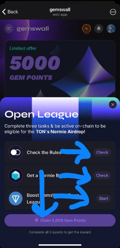 Open League | Airdrop