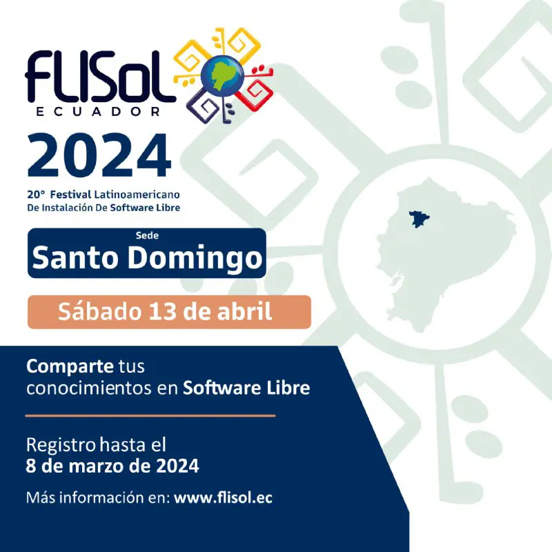 ¡Santo Domingo se suma al FLISoL …