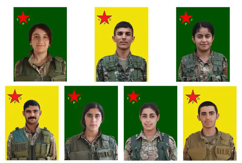 ***🔴*** YPG 7 Şehidi Andı