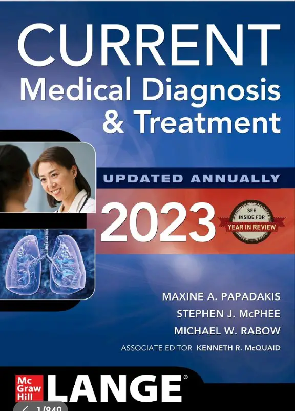 Currents medical diagnosis and treatment 2023 …