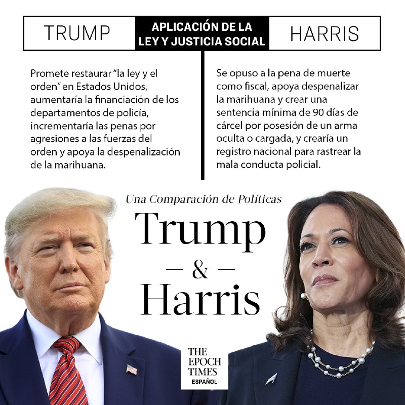 Trump y Harris | Una comparación …