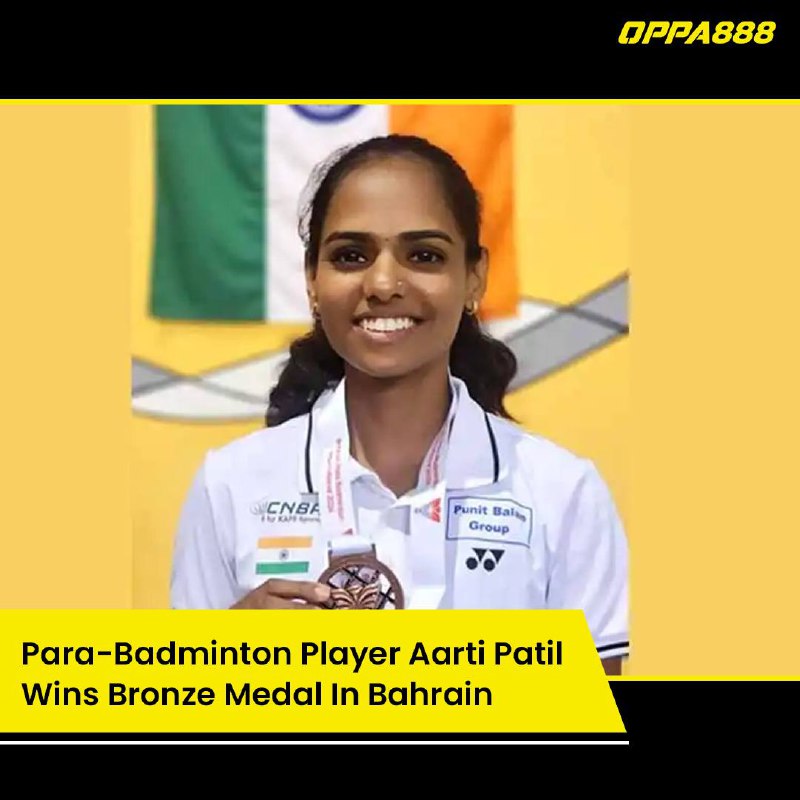 Para-badminton star Aarti Patil wins bronze …