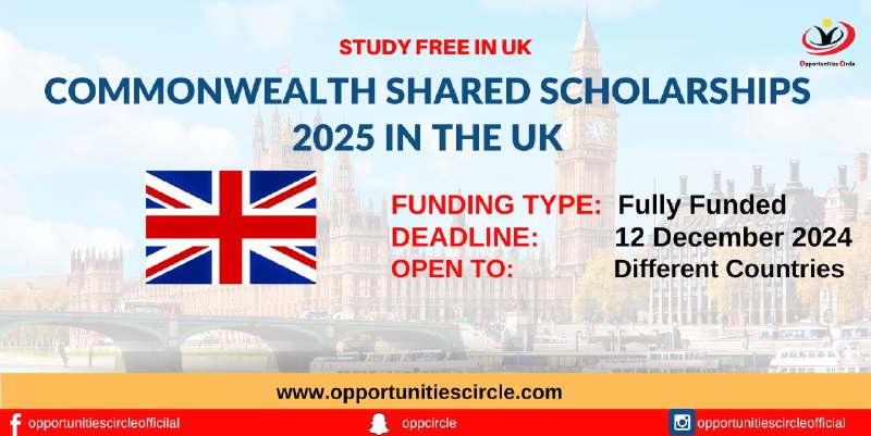 Commonwealth Shared Scholarships 2025 in the …