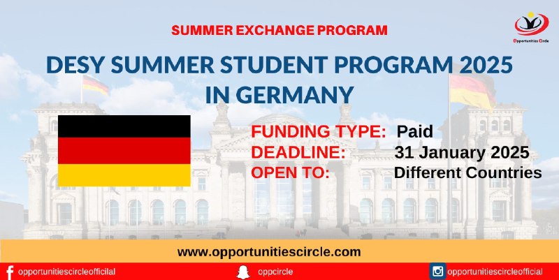 8 Weeks Summer Student Program in …